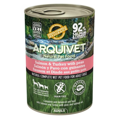 ARQUIVET MOKRA KARMA DLA PSA Z łososiem i indykiem 400G Arquivet ARQUIVET MOKRA KARMA DLA PSA Z łososiem i indykiem 400G Arquivet