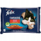 Felix Fantastic Karma dla kotów Mięso z warzywami w galaretce 4 x 85 g