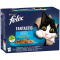 Felix Fantastic Karma dla kotów rybne smaki w galaretce 12 x 85 g