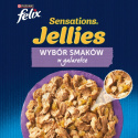 Felix Sensations Jellies Karma dla kotów wybór smaków w galaretce 12 x 85 g