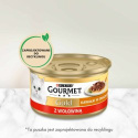 Gourmet Gold Karma dla kotów kawałki w smakowitym sosie z wołowiną 85 g