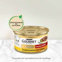 Gourmet Gold Karma mokra dla kotów kurczak i wątróbka w sosie 85 g