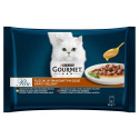 Gourmet Perle Karma dla kotów fileciki w smakowitym sosie 340 g (4 x 85 g)