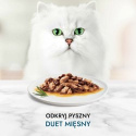 Gourmet Perle Karma mokra dla kotów dorosłych duet mięsny 340 g (4 x 85 g)