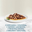 Gourmet Perle Karma mokra dla kotów dorosłych duet mięsny 340 g (4 x 85 g)