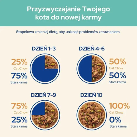 PURINA CAT CHOW Hairball Mokra karma kurczak i zielona fasolka dla kotów 85 g PURINA CAT CHOW Hairball Mokra karma kurczak i zielona fasolka dla kotów 85 g