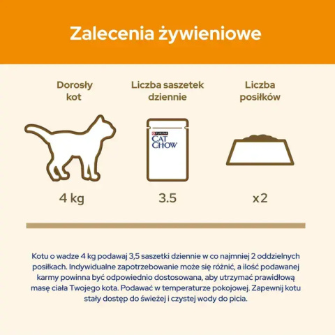 PURINA CAT CHOW Adult Mokra karma jagnięcina i zielona fasolka dla kotów 85 g PURINA CAT CHOW Adult Mokra karma jagnięcina i zielona fasolka dla kotów 85 g