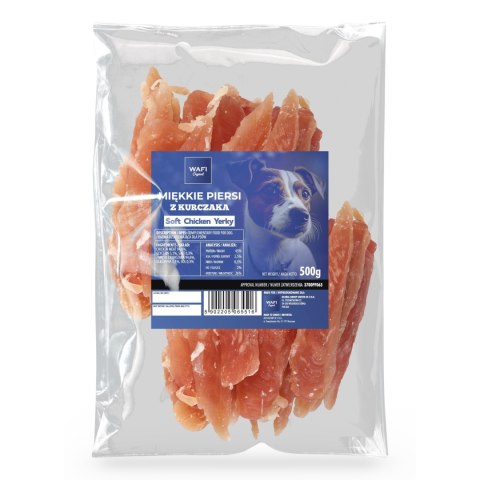 WAFI MIĘKKIE PIERSI Z KURCZAKA 500G WAFI WAFI MIĘKKIE PIERSI Z KURCZAKA 500G WAFI