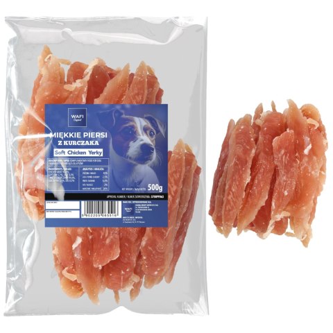WAFI MIĘKKIE PIERSI Z KURCZAKA 500G WAFI WAFI MIĘKKIE PIERSI Z KURCZAKA 500G WAFI