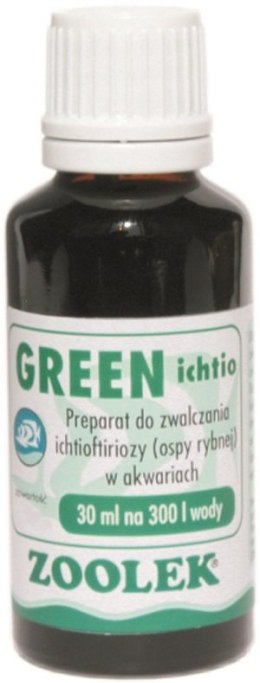 Zoolek Green Ichtio Zieleń Na Ospę 250Ml Zoolek