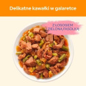CAT CHOW Adult Mokra karma dla kotów z łososiem i fasolką 85 g galaretka