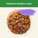 CAT CHOW Sterilised Mokra karma dla kotów z jagnięciną i fasolką sos 85 g