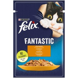FELIX Fantastic Mokra karma dla kotów kurczak w galaretce 85 g
