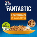 FELIX Fantastic Mokra karma dla kotów kurczak w galaretce 85 g