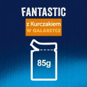FELIX Fantastic Mokra karma dla kotów kurczak w galaretce 85 g