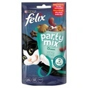 Felix Party Mix Ocean Przekąski o smaku łososia dorsza i pstrąga 60 g Felix Party Mix Ocean Przekąski o smaku łososia dorsza i pstrąga 60 g