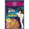 Felix Sensations Jellies Karma dla kotów z kaczką ze szpinakiem gal. 85 g