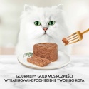 Gourmet Gold Karma mokra dla kotów pasztet z kawałkami królika 85 g