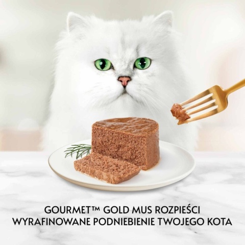 Gourmet Gold Karma mokra dla kotów pasztet z kawałkami królika 85 g Gourmet Gold Karma mokra dla kotów pasztet z kawałkami królika 85 g