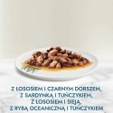 Gourmet Perle Karma mokra dla kotów dorosłych duet rybny 340 g (4 x 85 g)