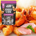 KARMA MOKRA DLA KOTA PAN MIĘSKO SASZETKA KURCZAK KREWETKI 85G BEZZBOŻOWA