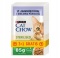PURINA CAT CHOW STERYLIZED Z JAGNIĘCINĄ I ZIELONĄ FASOLKĄ 85G 3 + 1 gratis