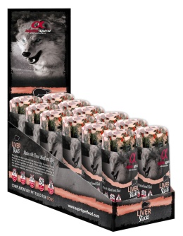 Przysmak dla psa Alpha Spirit Liver Sticks 160 g