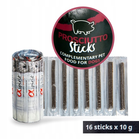 Alpha Spirit Przysmak dla psa Prosciutto Sticks Alpha Spirit Przysmak dla psa Prosciutto Sticks