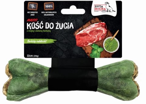 Syta Micha Kość do żucia dla psa na świeży oddech 22cm MAXXI Syta Micha Kość do żucia dla psa na świeży oddech 22cm MAXXI