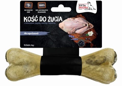 Syta Micha Kość do żucia dla psa na wyciszenie 13,5 cm Syta Micha Kość do żucia dla psa na wyciszenie 13,5 cm