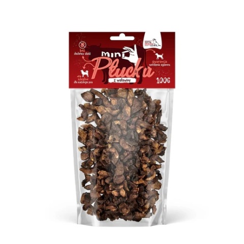 Syta Micha Mini płucka z wołowiny 100g Syta Micha Mini płucka z wołowiny 100g
