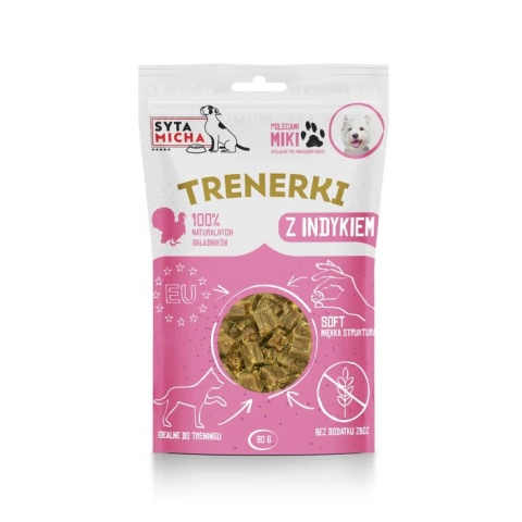 Syta Micha Trenerki z indyka 80g