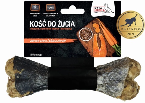 Syta Micha kość do żucia na piękną sierść 13,5 cm