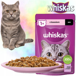 Whiskas łosoś w sosie