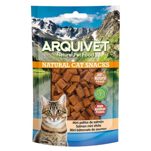 ARQUIVET Mini paluszki z łososia przysmak dla kota 50 g Arquivet ARQUIVET Mini paluszki z łososia przysmak dla kota 50 g Arquivet
