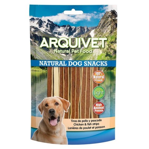ARQUIVET Paski z kurczaka i ryby 100 g Arquivet ARQUIVET Paski z kurczaka i ryby 100 g Arquivet