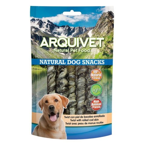 ARQUIVET Patyczki owinięte skórą dorsza 13 cm, 100 g Arquivet ARQUIVET Patyczki owinięte skórą dorsza 13 cm, 100 g Arquivet