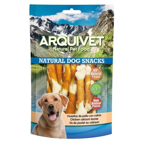 ARQUIVET Przysmak dla psa kostki owinięte kurczakiem 100g Arquivet ARQUIVET Przysmak dla psa kostki owinięte kurczakiem 100g Arquivet