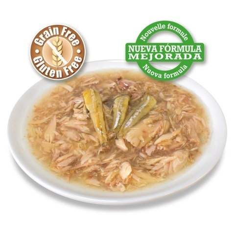 Arquivet Puszka dla kota z tuńczykiem i sardelką 80 g Arquivet Arquivet Puszka dla kota z tuńczykiem i sardelką 80 g Arquivet