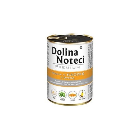 Dolina Noteci Premium bogata w kaczkę z dynią 400g Dolina Noteci Dolina Noteci Premium bogata w kaczkę z dynią 400g Dolina Noteci