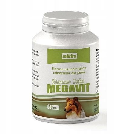 MIKITA Rumen tabs Megavit 100 tabl. Medivet MIKITA Rumen tabs Megavit 100 tabl. Medivet