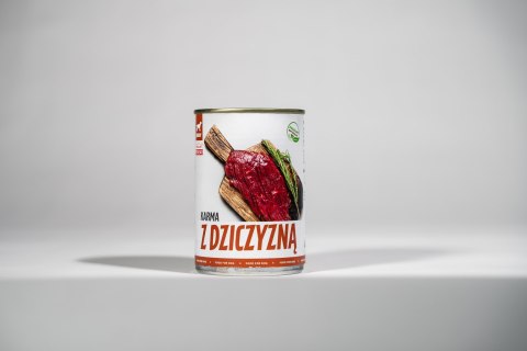 TUF TUF Mokra karma dla psa z dziczyzną 400g Tuf Tuf TUF TUF Mokra karma dla psa z dziczyzną 400g Tuf Tuf