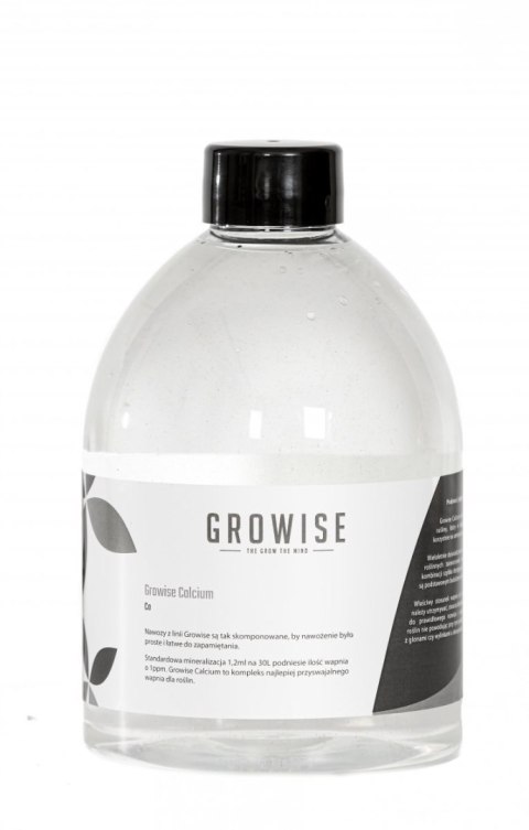 Growise Calcium 500ml Wapń w Płynie dla Roślin Growise Growise Calcium 500ml Wapń w Płynie dla Roślin Growise