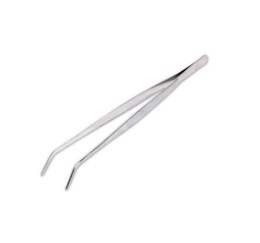 Pinceta Pęseta Zagięta Akwarystyczna Stal Nierdzewna 18cm Deep Aqua