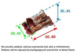 Rurkobloczek Krewetkowy Jasny 3-Rurki AQUANETTA