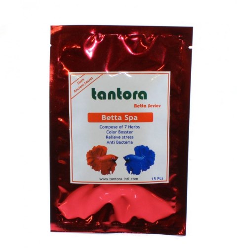 Tantora Betta Spa 15 Szt. Uzdatniacz Wody Dla Bojowników Tantora Tantora Betta Spa 15 Szt. Uzdatniacz Wody Dla Bojowników Tantora