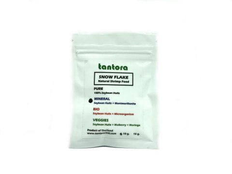 Tantora Snow Flake MINERAL 10g soja w płatkach śniegu +montmorillonit Tantora Tantora Snow Flake MINERAL 10g soja w płatkach śniegu +montmorillonit Tantora