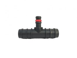 Trójnik plastikowy wciskany redukcja fi 25x16x25 mm Deep Aqua