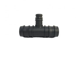 Trójnik plastikowy wciskany redukcja fi 32x20x32 mm Deep Aqua
