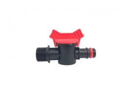 Zaworek plastikowy 20x3/4 cala gwint zewnętrzny męski Deep Aqua